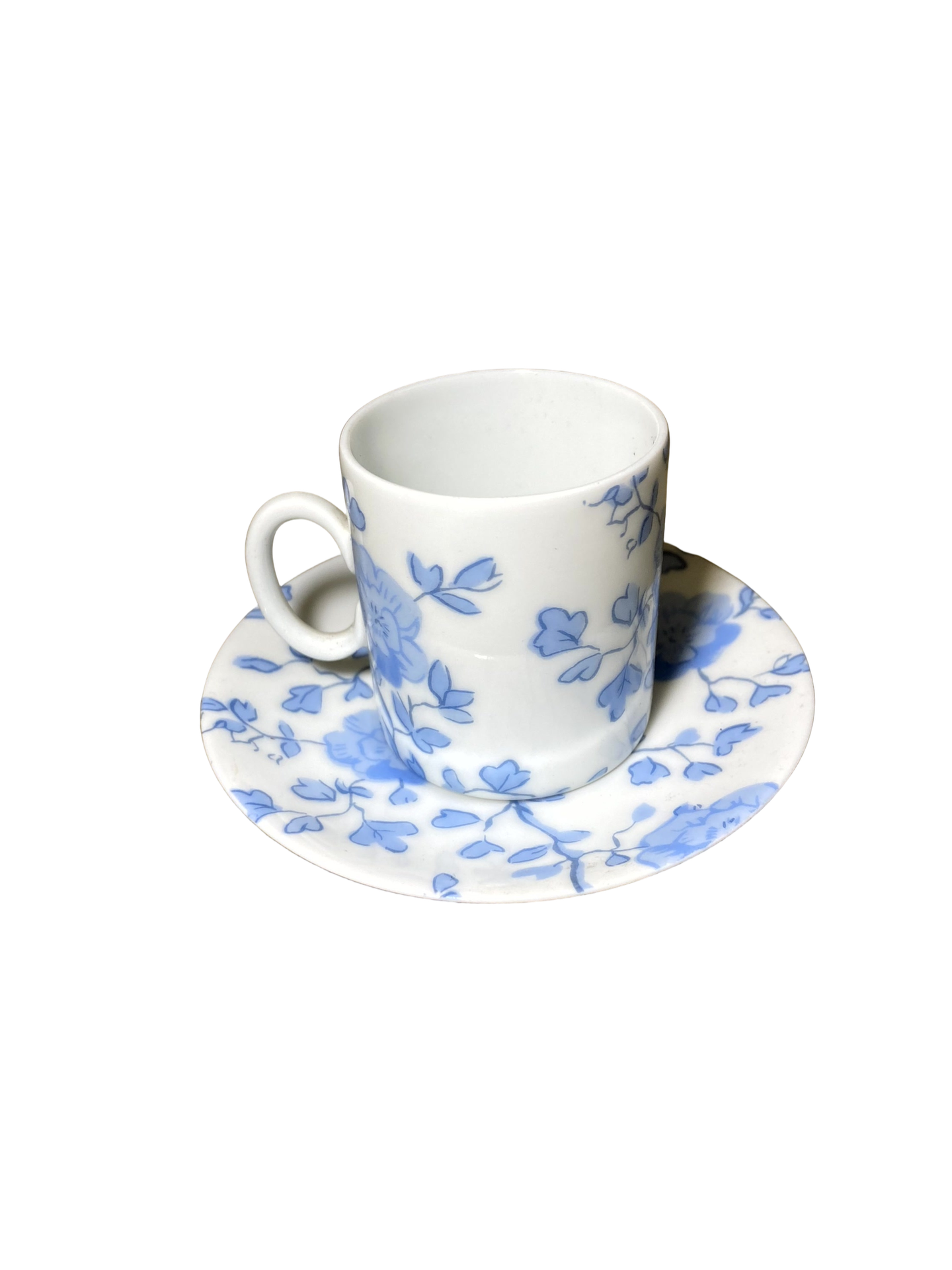 Quinteto de Xícaras de Porcelana Renner 'Médaillon' Vintage - Imagem 2
