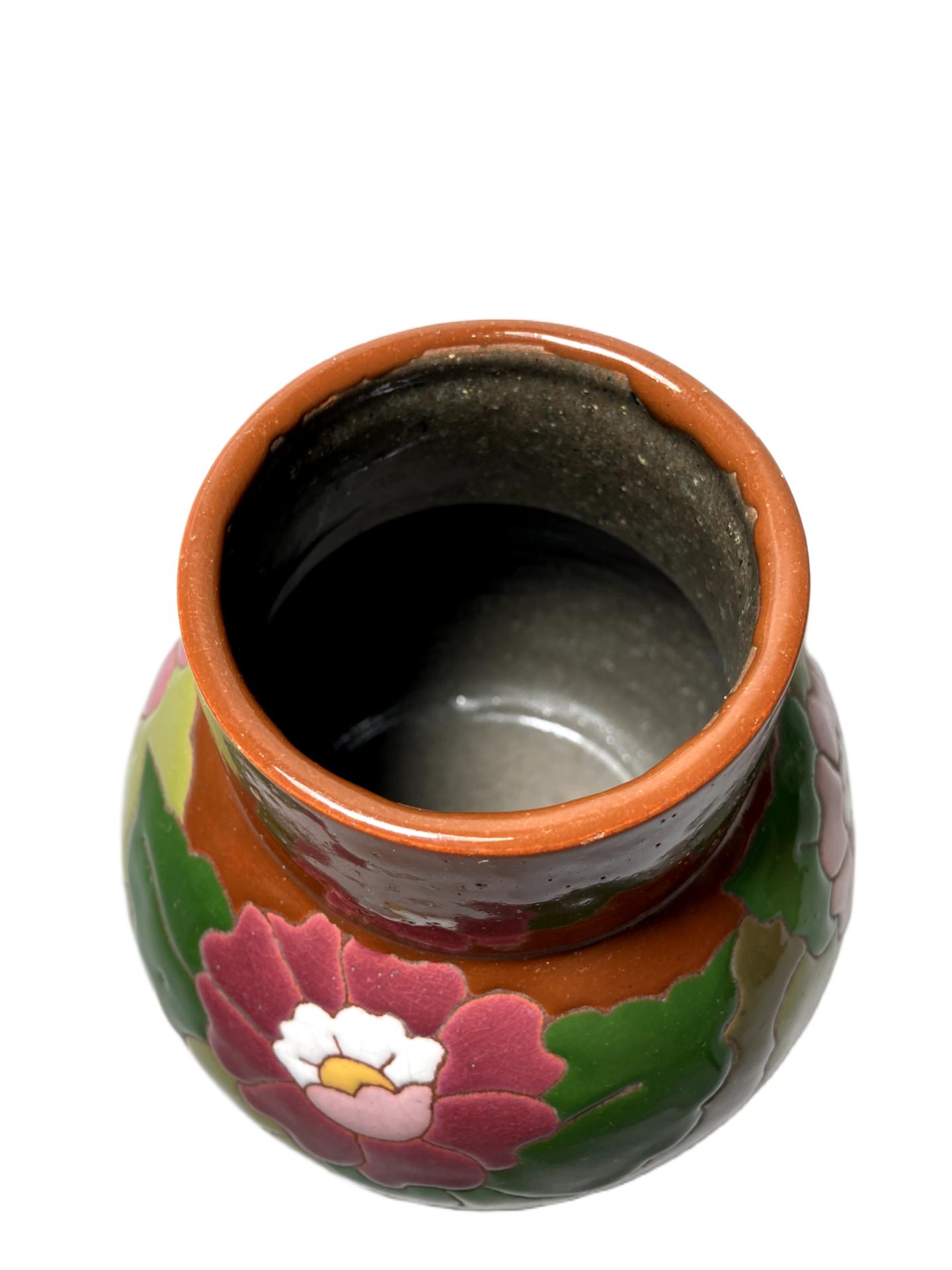 Vaso Vintage Floral – Cerâmica Jardim Curitiba - Imagem 3