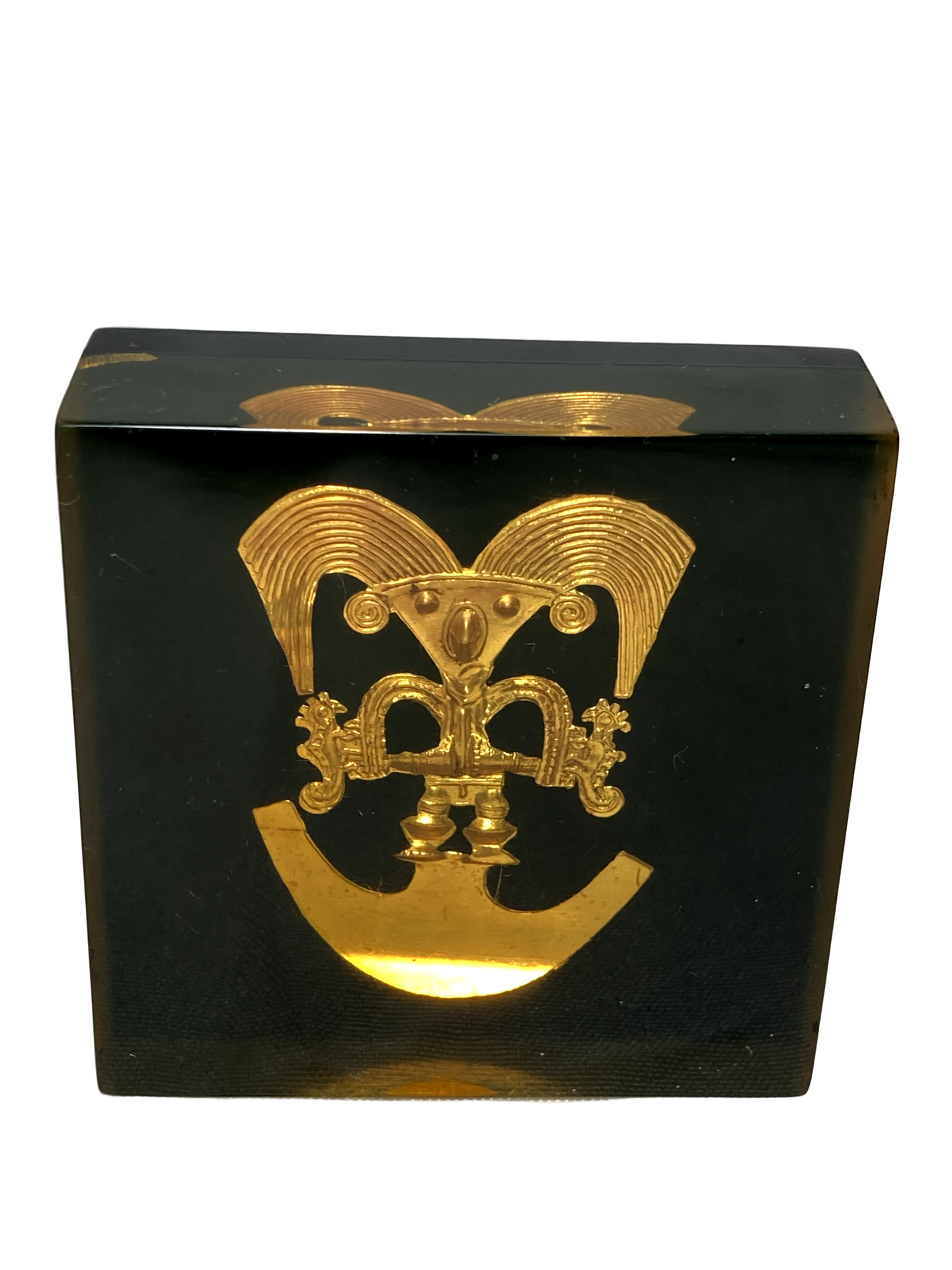 Escultura Pectoral Antropo-Zoomorfo - Réplica Museo del Oro - Imagem 5