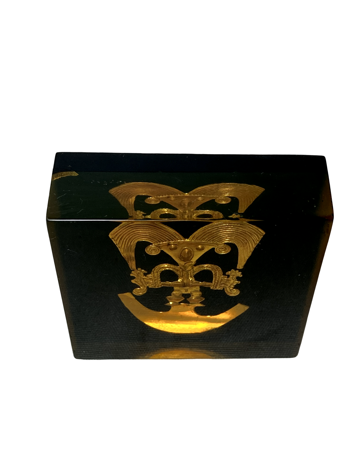 Escultura Pectoral Antropo-Zoomorfo - Réplica Museo del Oro - Imagem 4