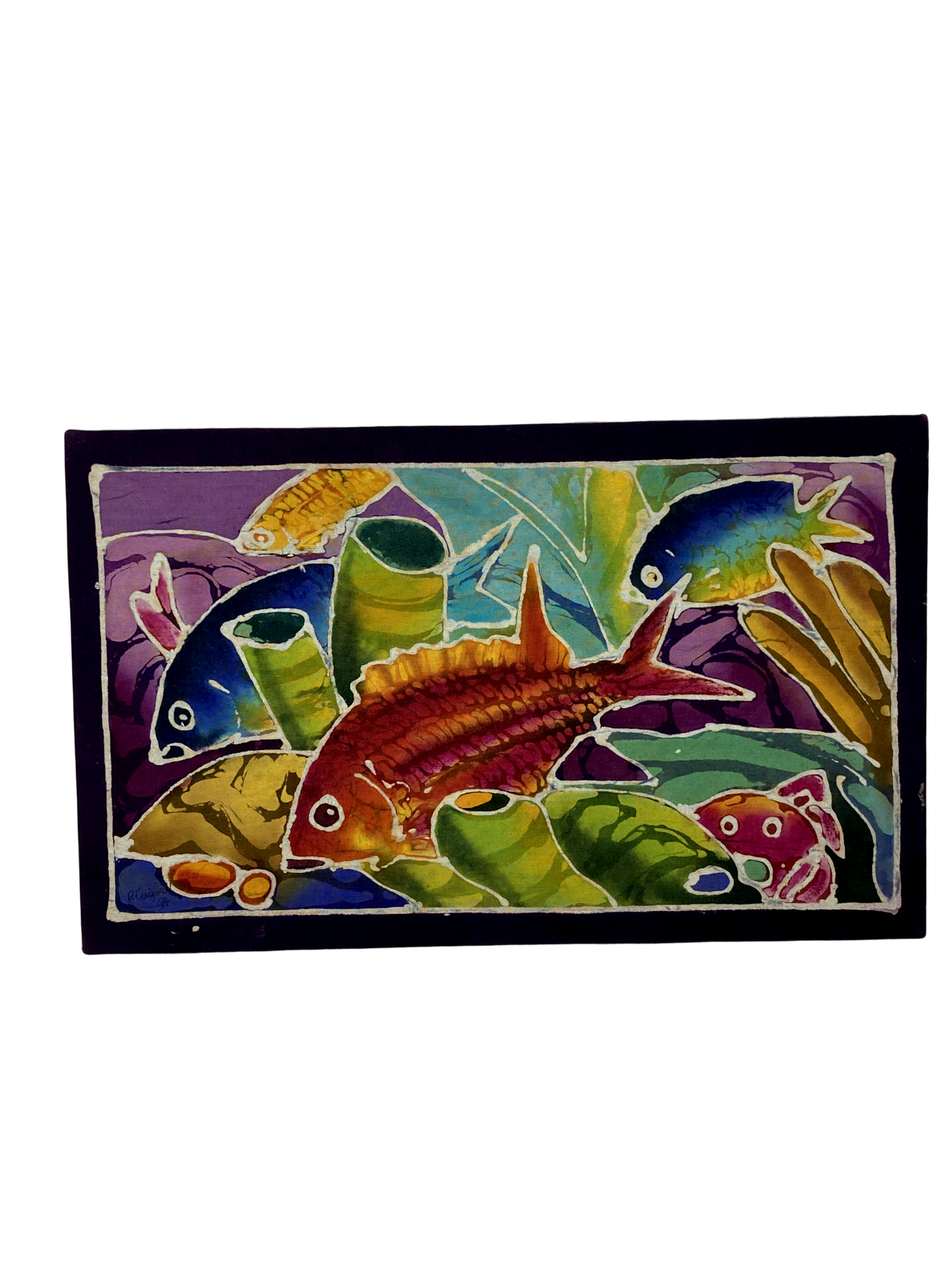 Tela de Peixes Submarinos - R. Cardwell, 1978