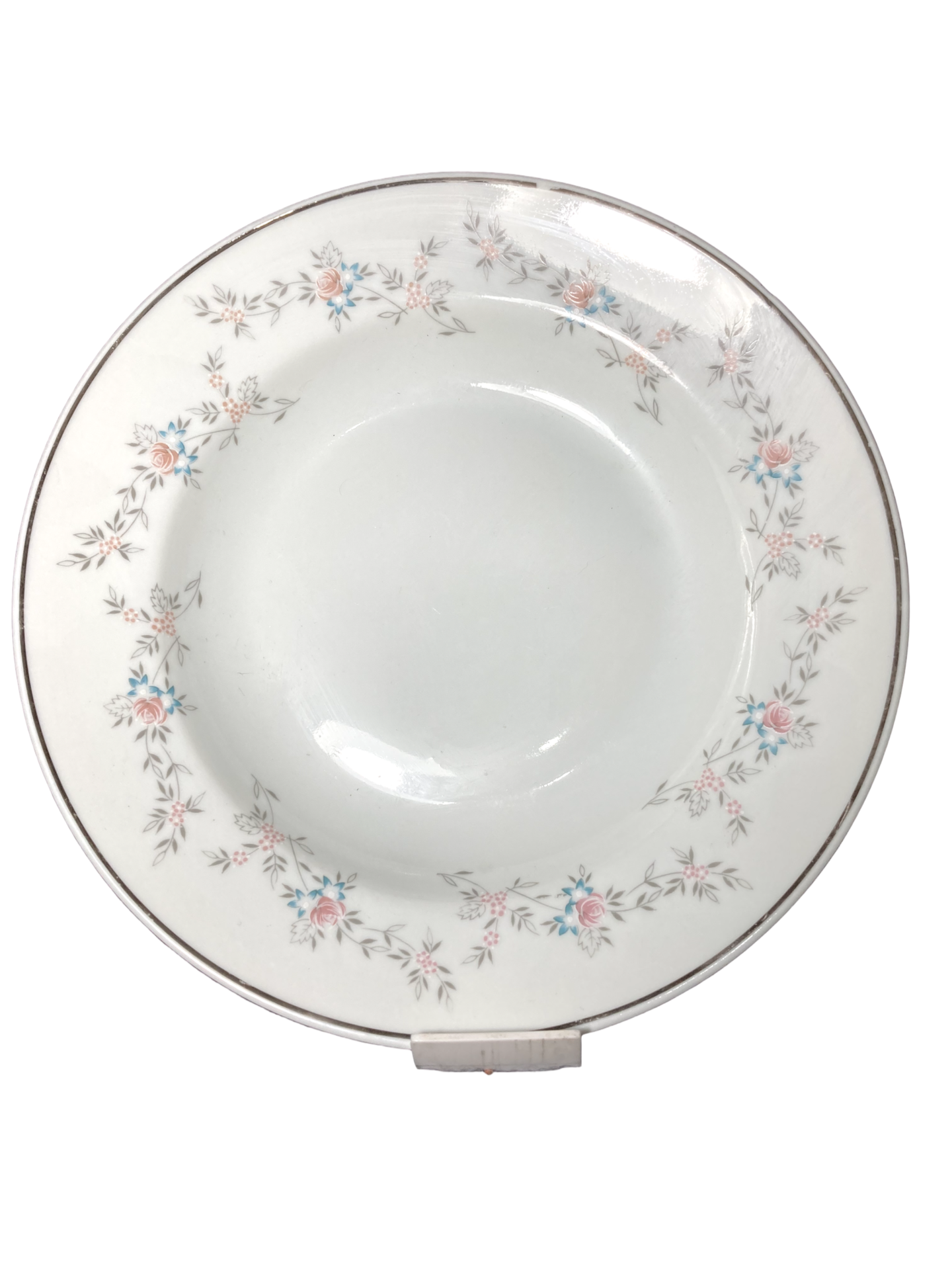Sexteto de Pratos Fundos Floral Delicado – Porcelana Real Brasil - Imagem 3