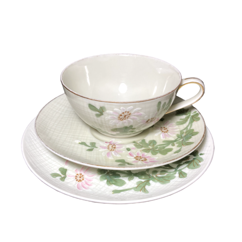 Xícara de Chá Floral Pintado à Mão – Moderna China, Glendale Japan