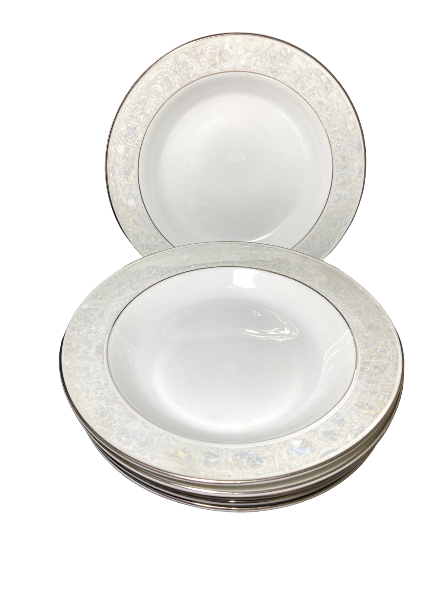 Sexteto de Pratos Fundos Barroco – Porcelana Schmidt Voyage