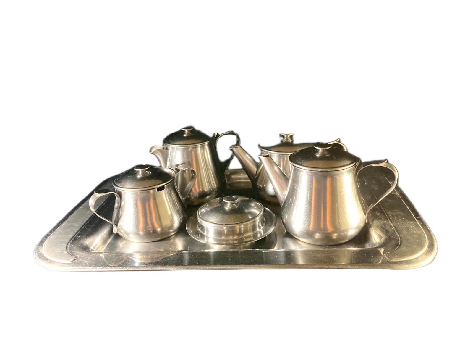 Conjunto de Chá e Café em Aço Inox – Meridional