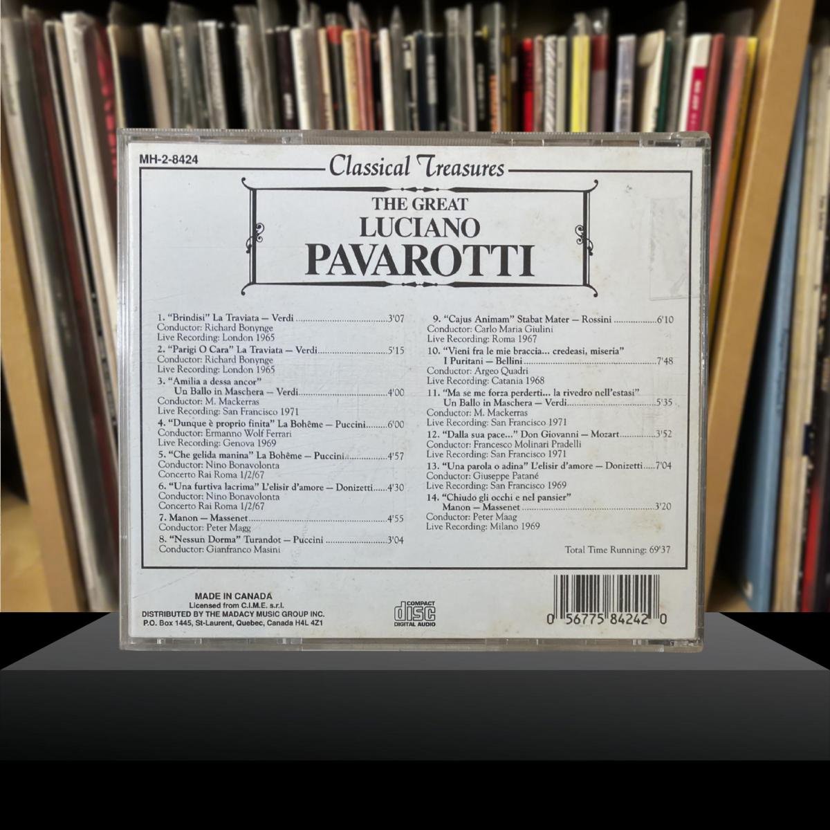 The Great of Luciano Pavarotti - Classical Treasures - Imagem 2