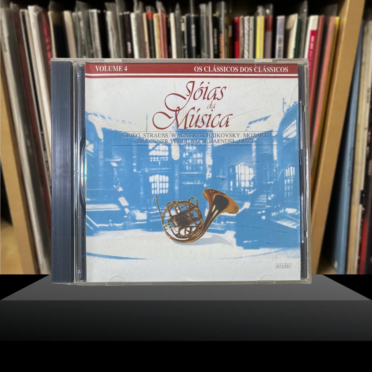 Jóias da Música, Grieg Strauss, Wagner, Tchaikovsky, Mozart, Bruckner, Verdi, Bach