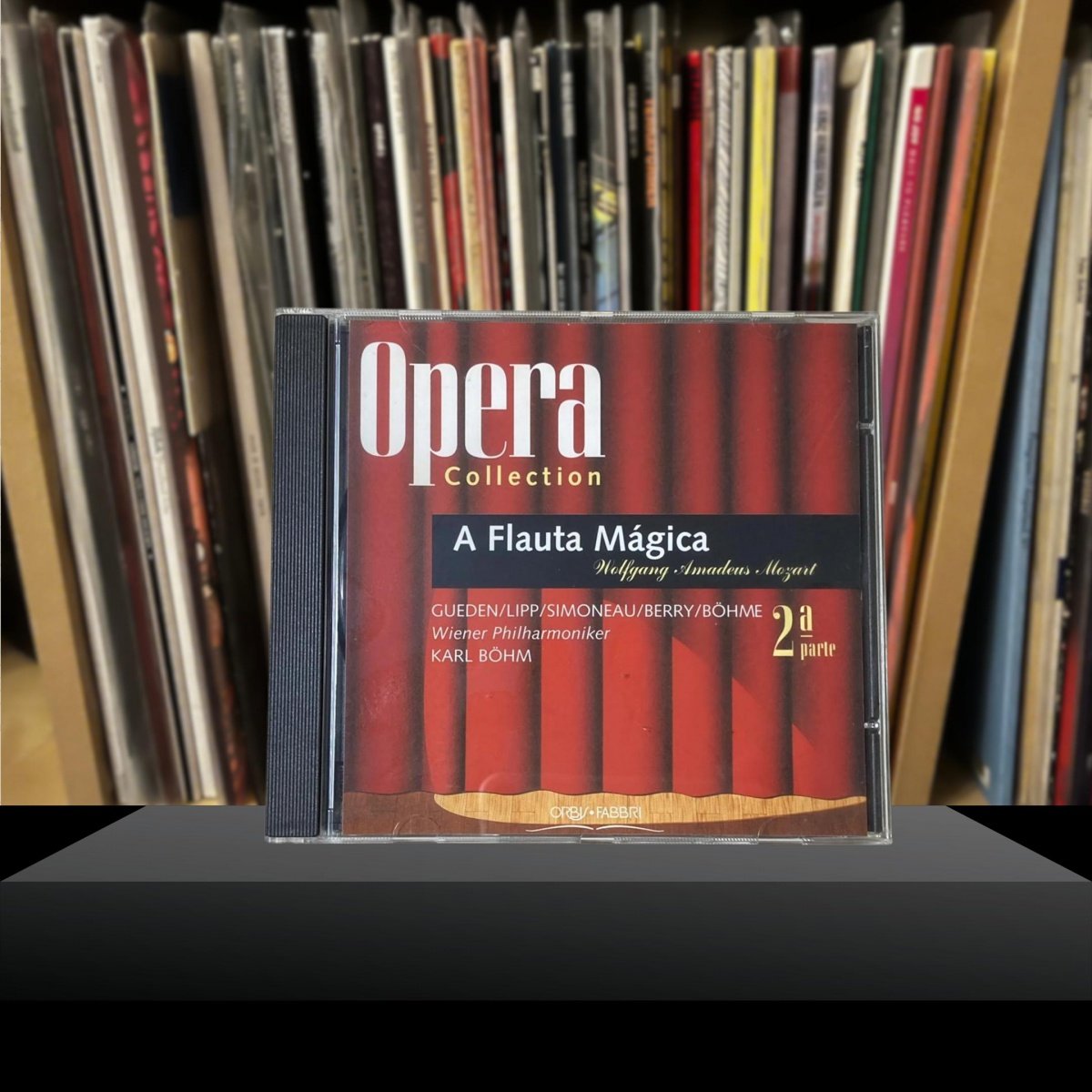 Opera Collection, A Flauta Mágica, Wolfgang, Amadeus, Mozart, 2ª parte - Orbis Fabbri -