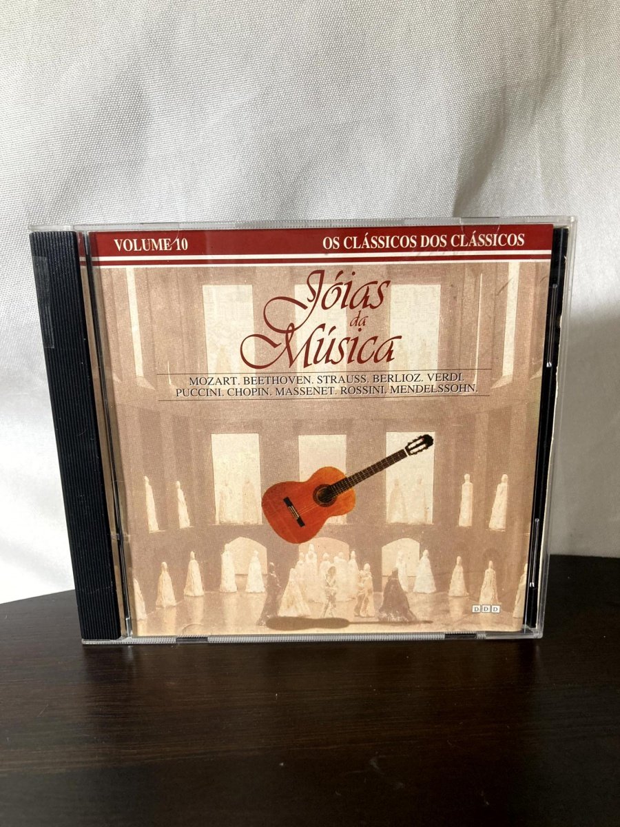 Jóias da Música, Mozart,Beethoven, Strauss, Berlioz, Verdi, Puccini, Chopin, Massen