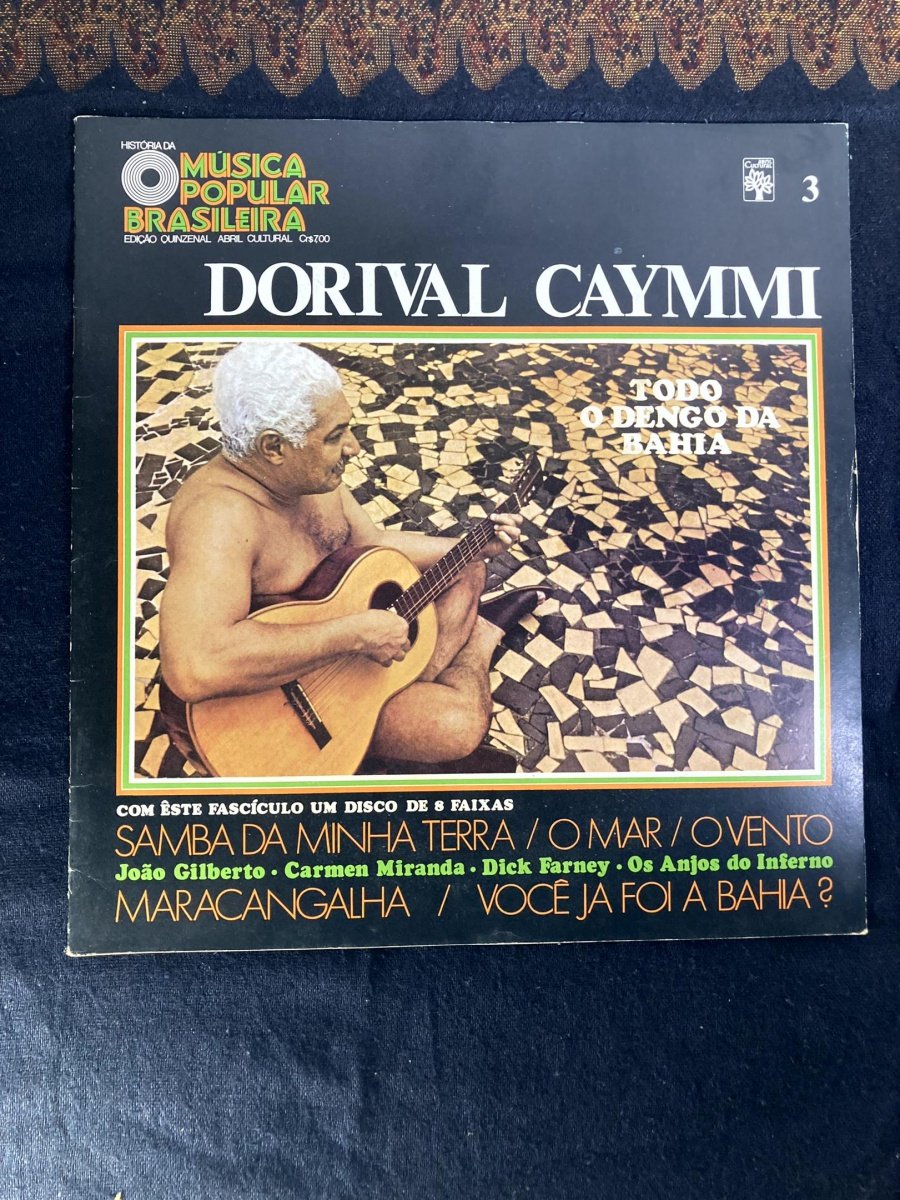 VINIL. Dorival Caymmi - História da Música Popular Brasileira Vol. 3 CD