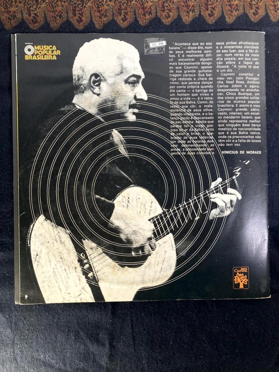 VINIL. Dorival Caymmi - História da Música Popular Brasileira Vol. 3 CD - Imagem 2