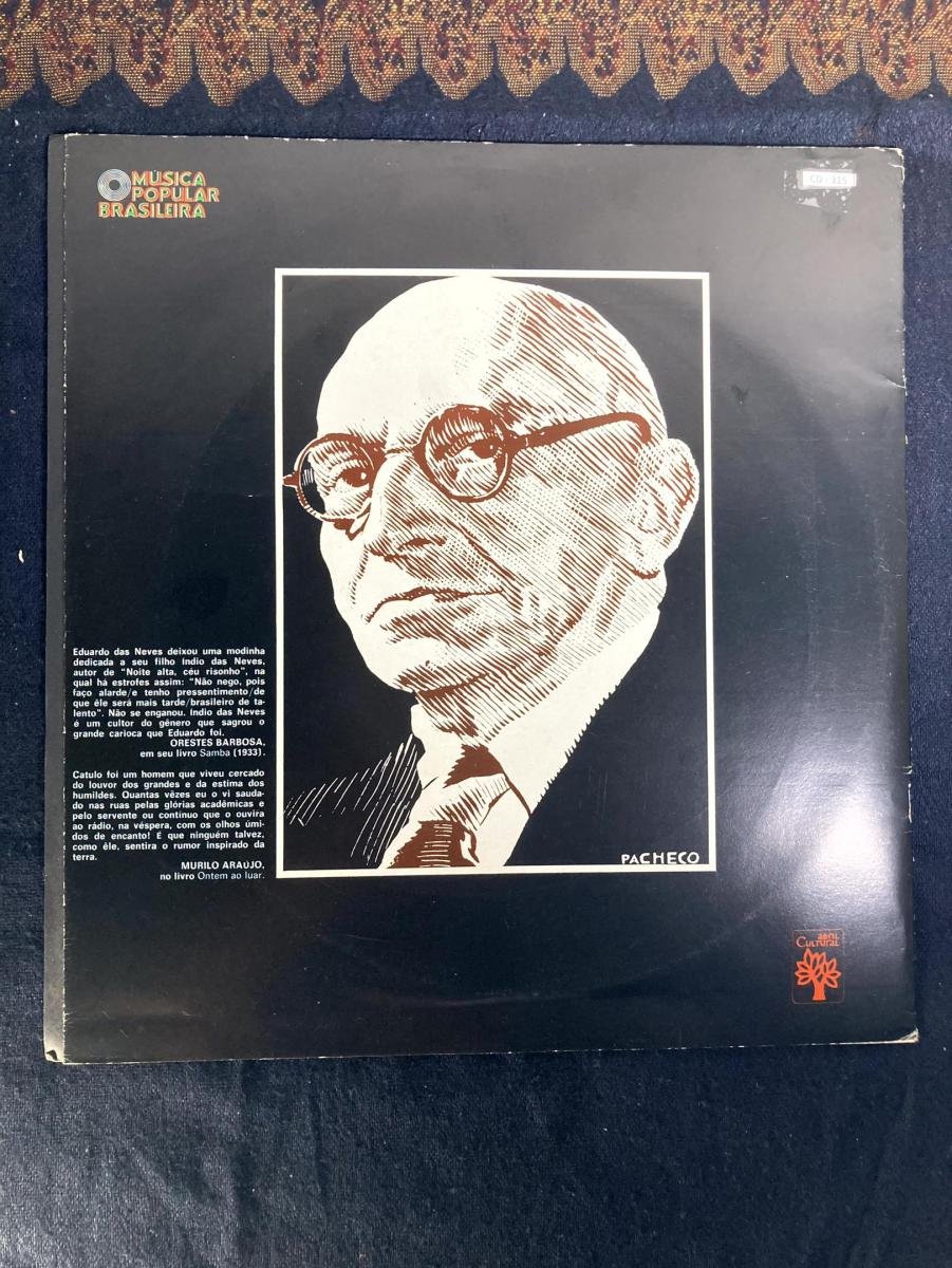 VINIL. Catulo da Paixão e Cândido das Neves (Índio) (Abril Cultural Fascículo 38) - Imagem 2