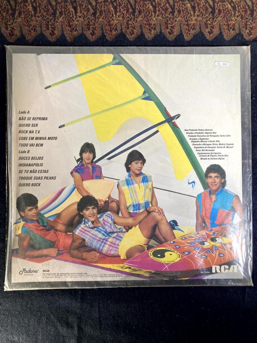 VINIL. Menudo - RCA/Sigla, 1984 CD - Imagem 2