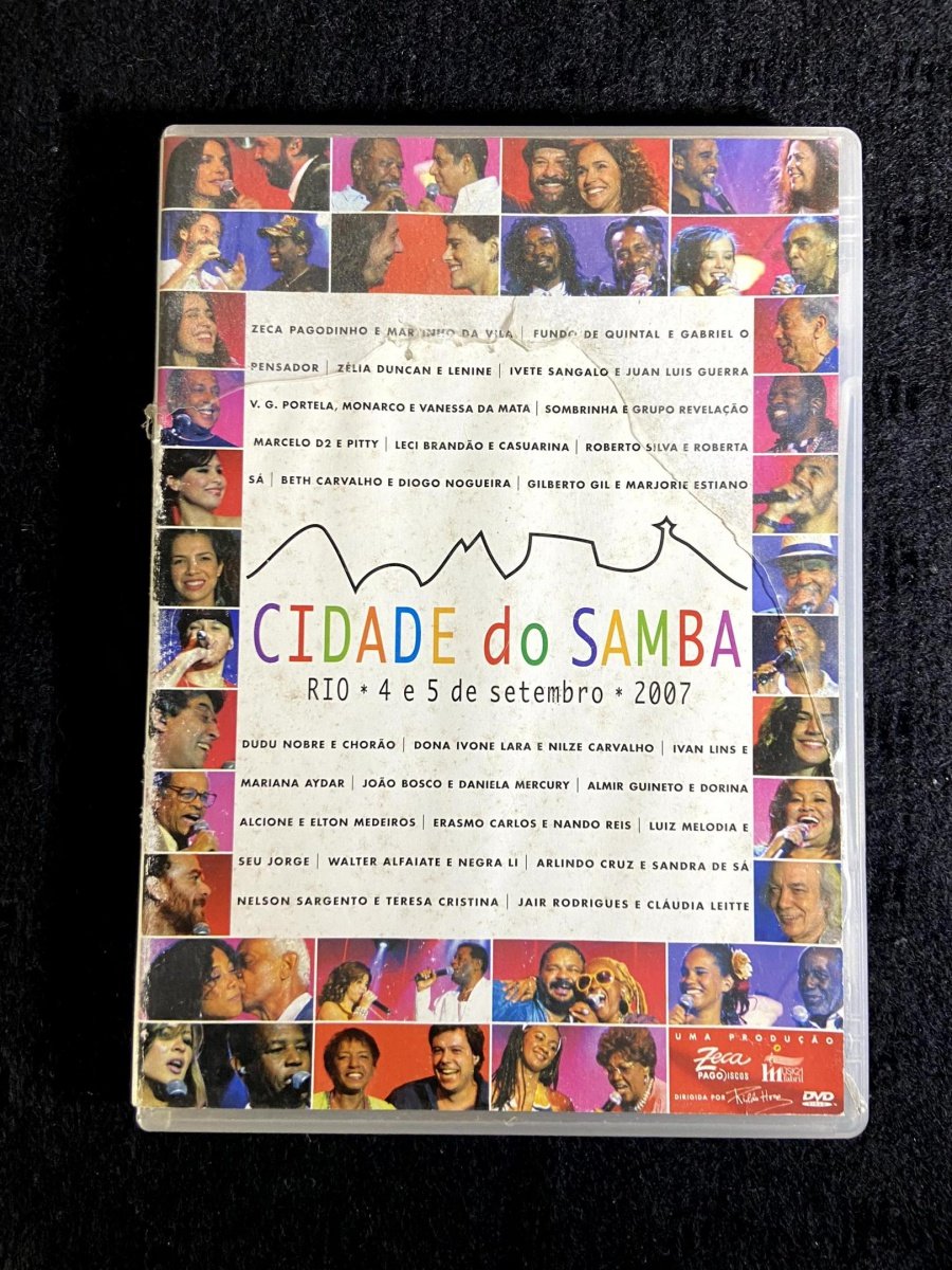 DVD. Cidade do Samba - Rio 4 e 5 de Setembro 2007 (Zeca Pagodisco / EMI)