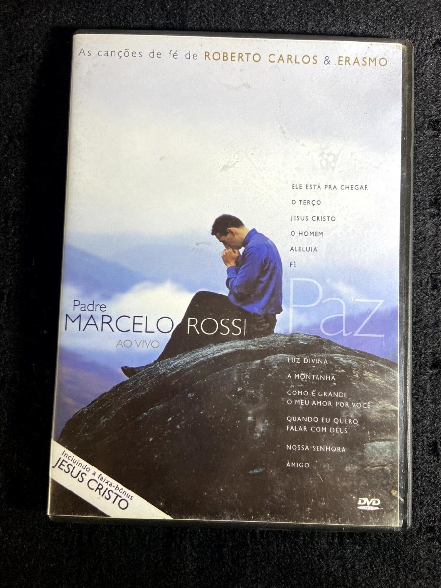 DVD. Padre Marcelo Rossi - Ao Vivo Paz (Mercury/Universal Music) CD