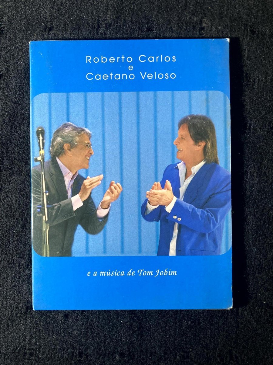 DVD. Roberto Carlos e Caetano Veloso e a música de Tom Jobim