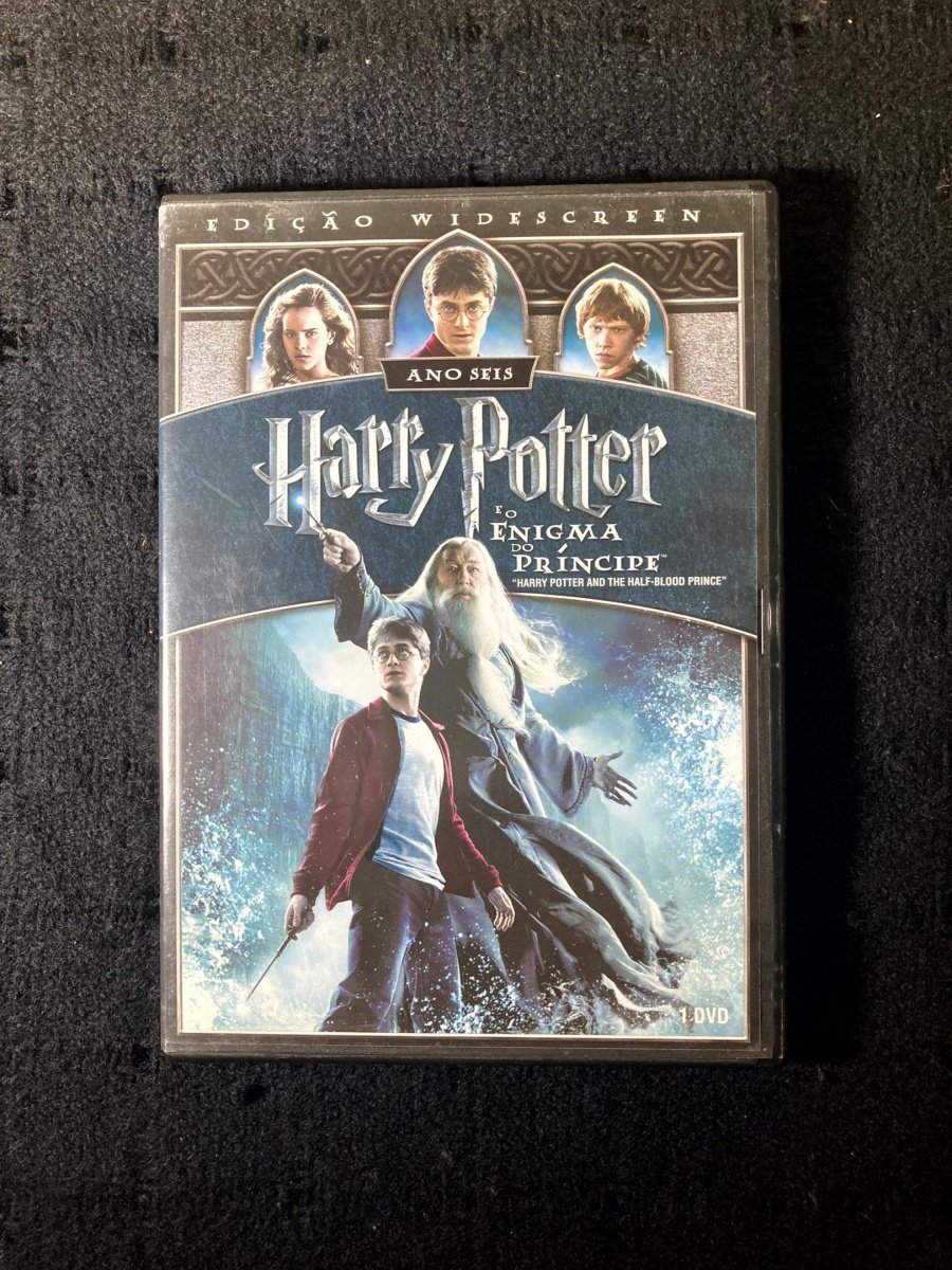 DVD. Harry Potter e o Enigma do Príncipe - Edição Widescreen, ano seis