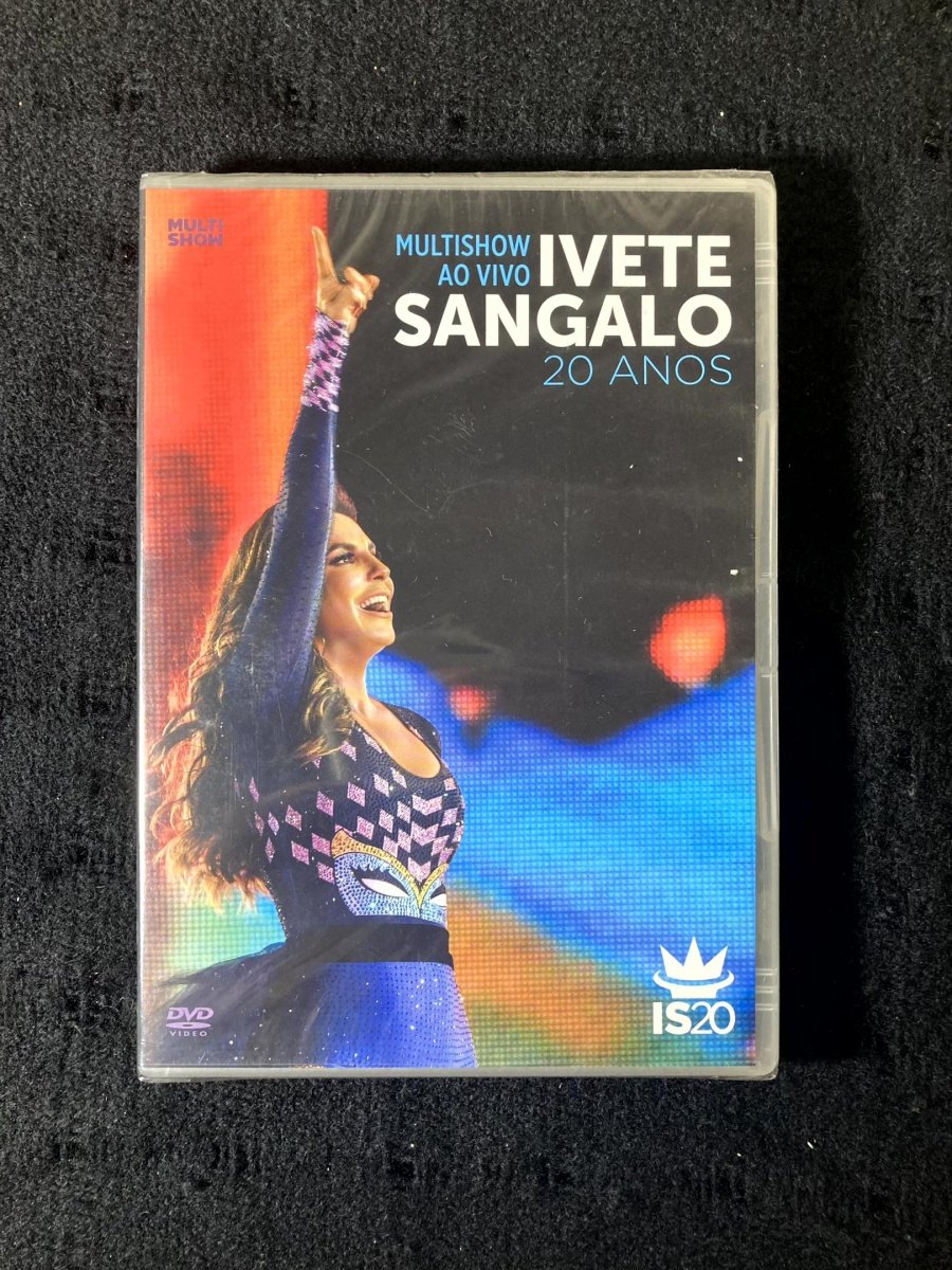 DVD. Ivete Sangalo Multishow ao Vivo 20 Anos
