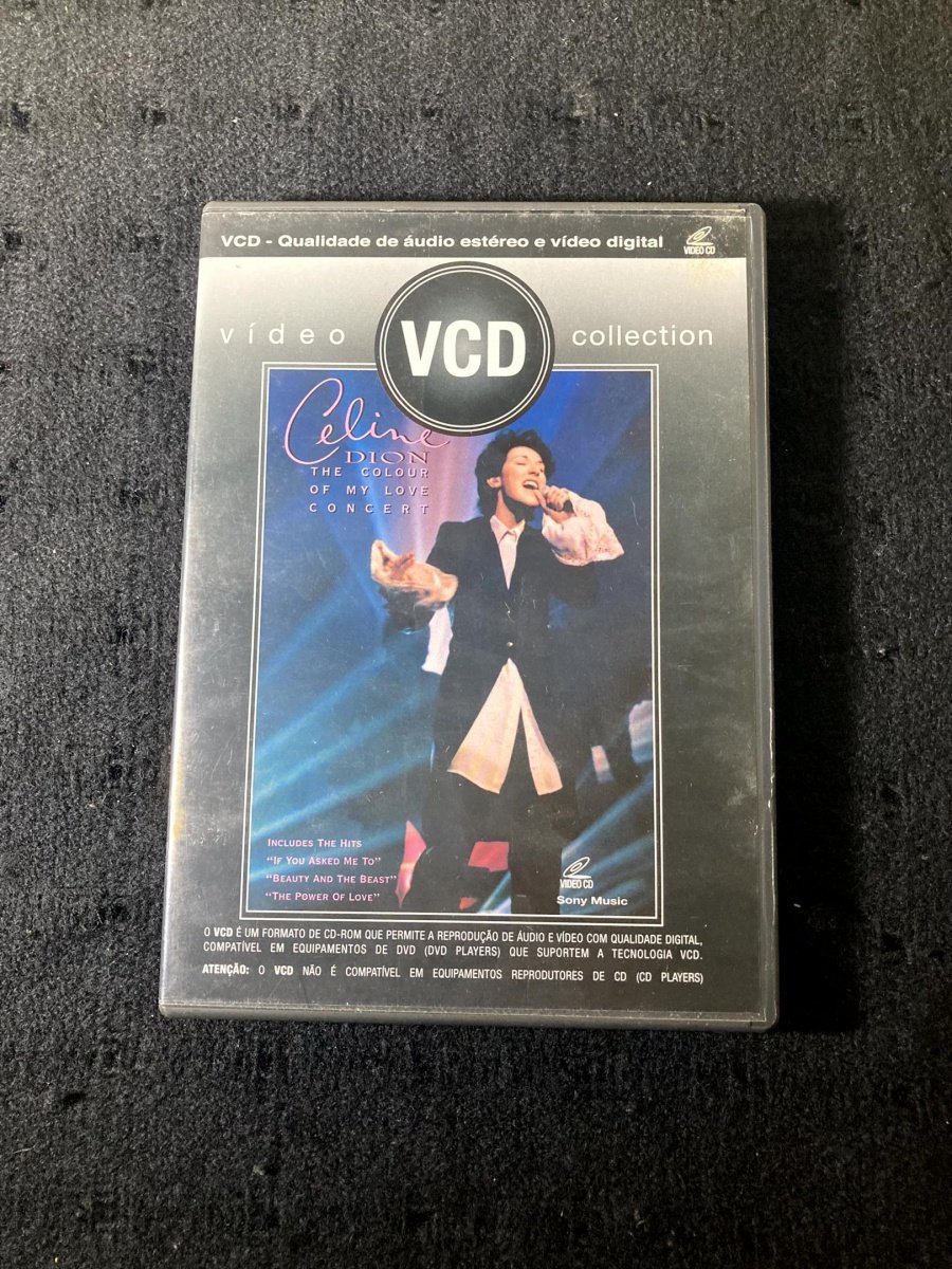 DVD. Celine Dion The Colour of My Love Concert