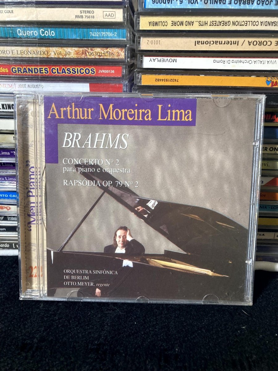 Arthur Moreira Lima Brahms "Concerto Nº 2 / Rapsódia Op. 79 Nº 2"