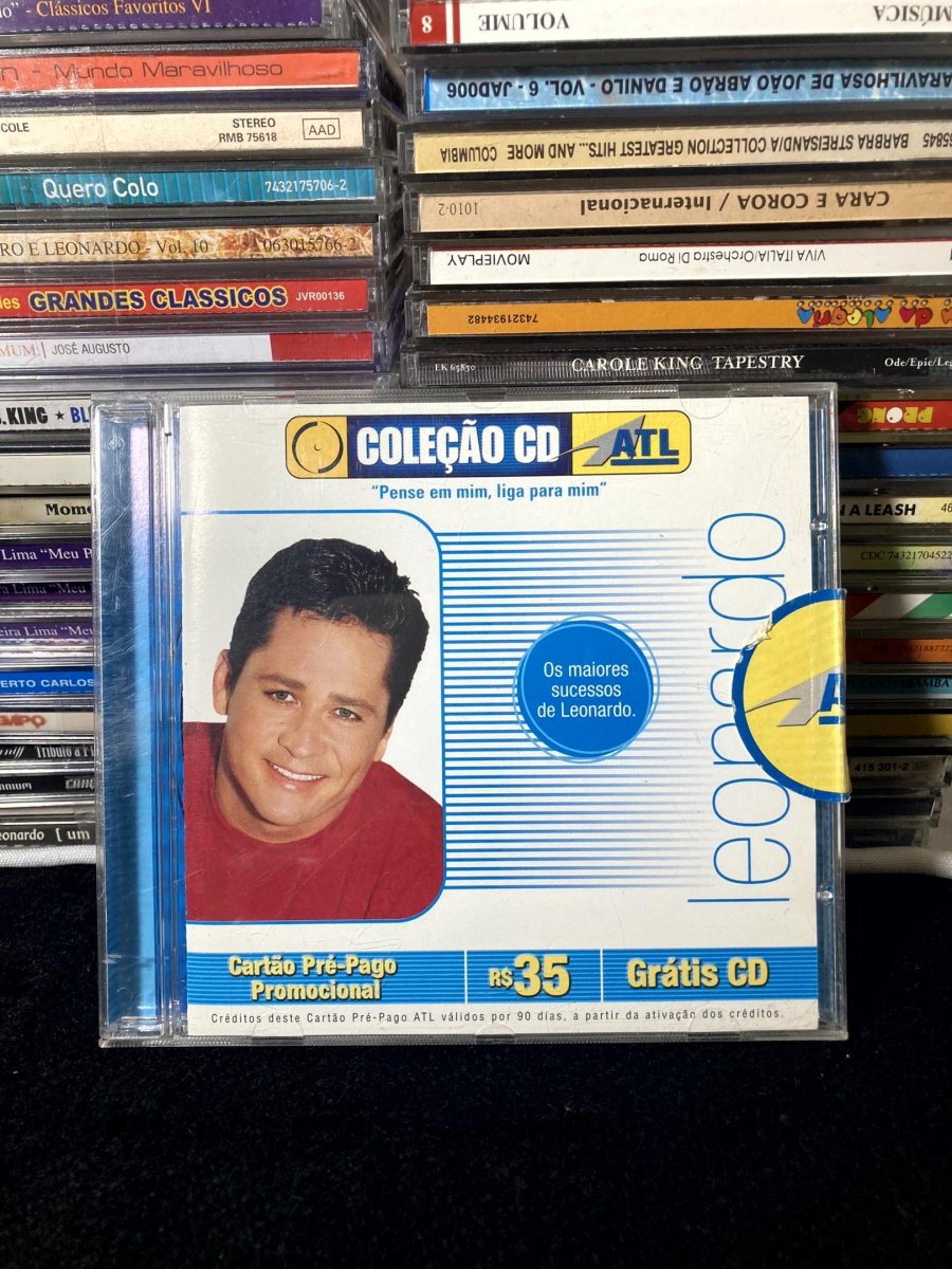 Coleção CD ATL  Leonardo "Os Maiores Sucessos" (CD promocional)