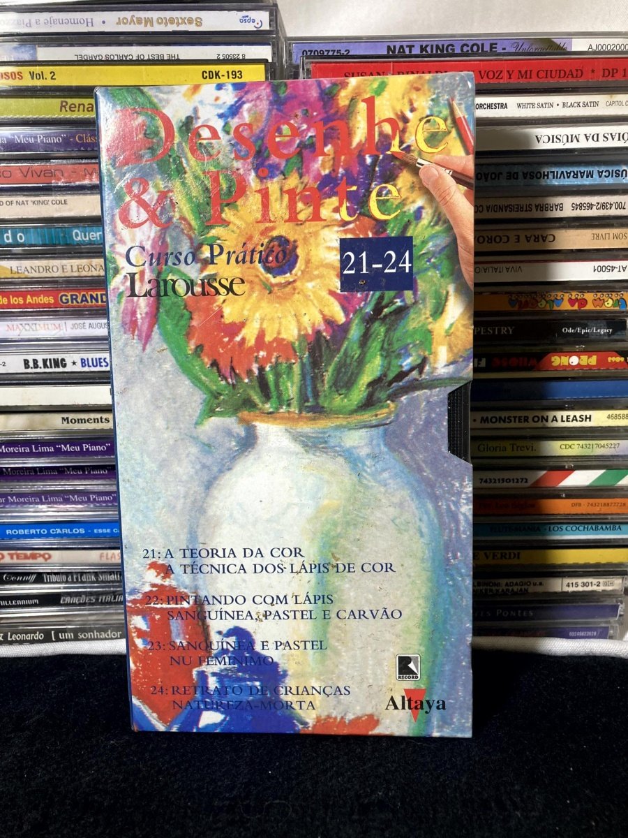 VHS. Desenhe & Pinte - Curso Prático Larousse (Altaya Vol. 21-24)