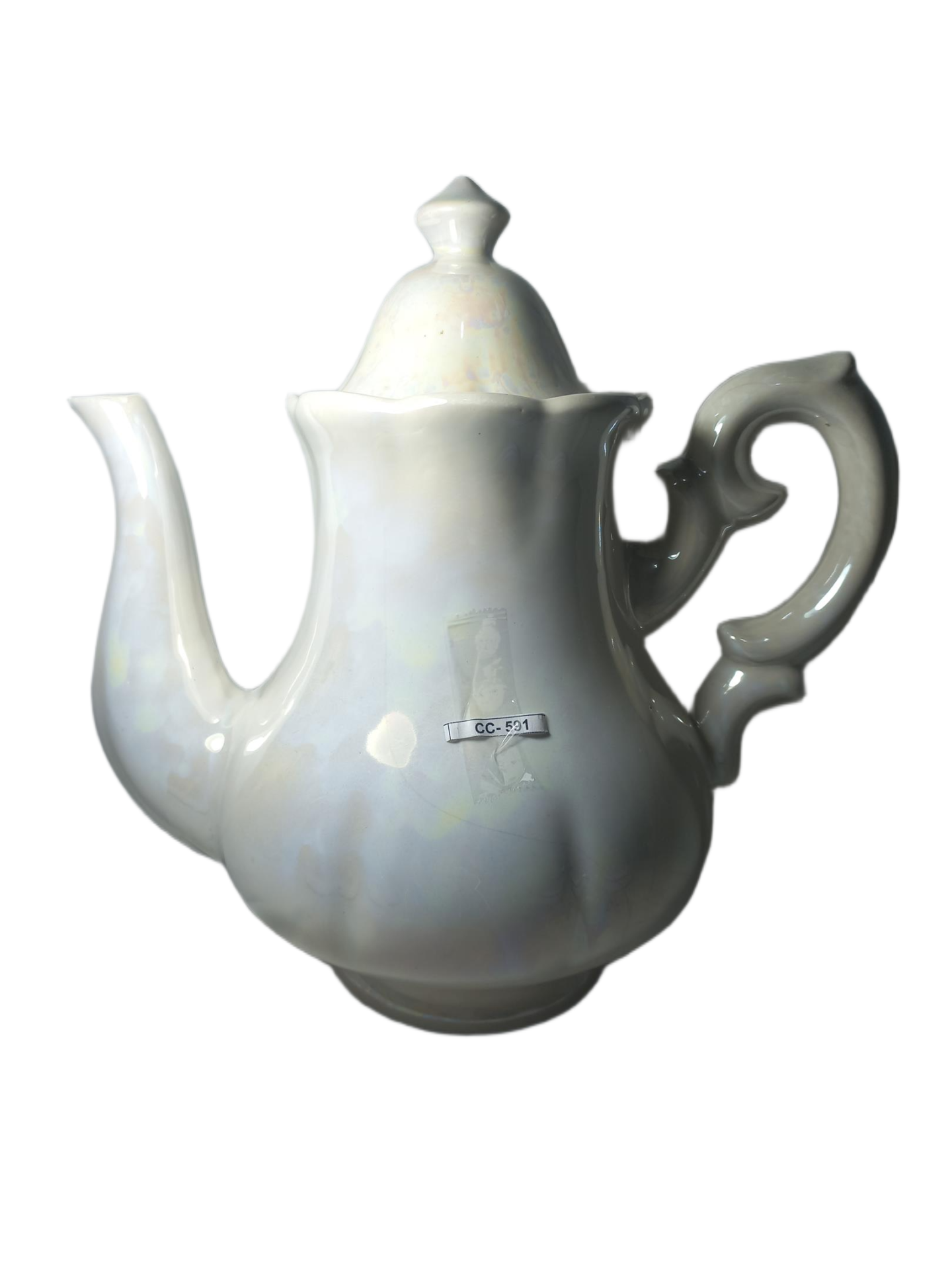 Bule de chá, café em porcelana frutacor - Imagem 3