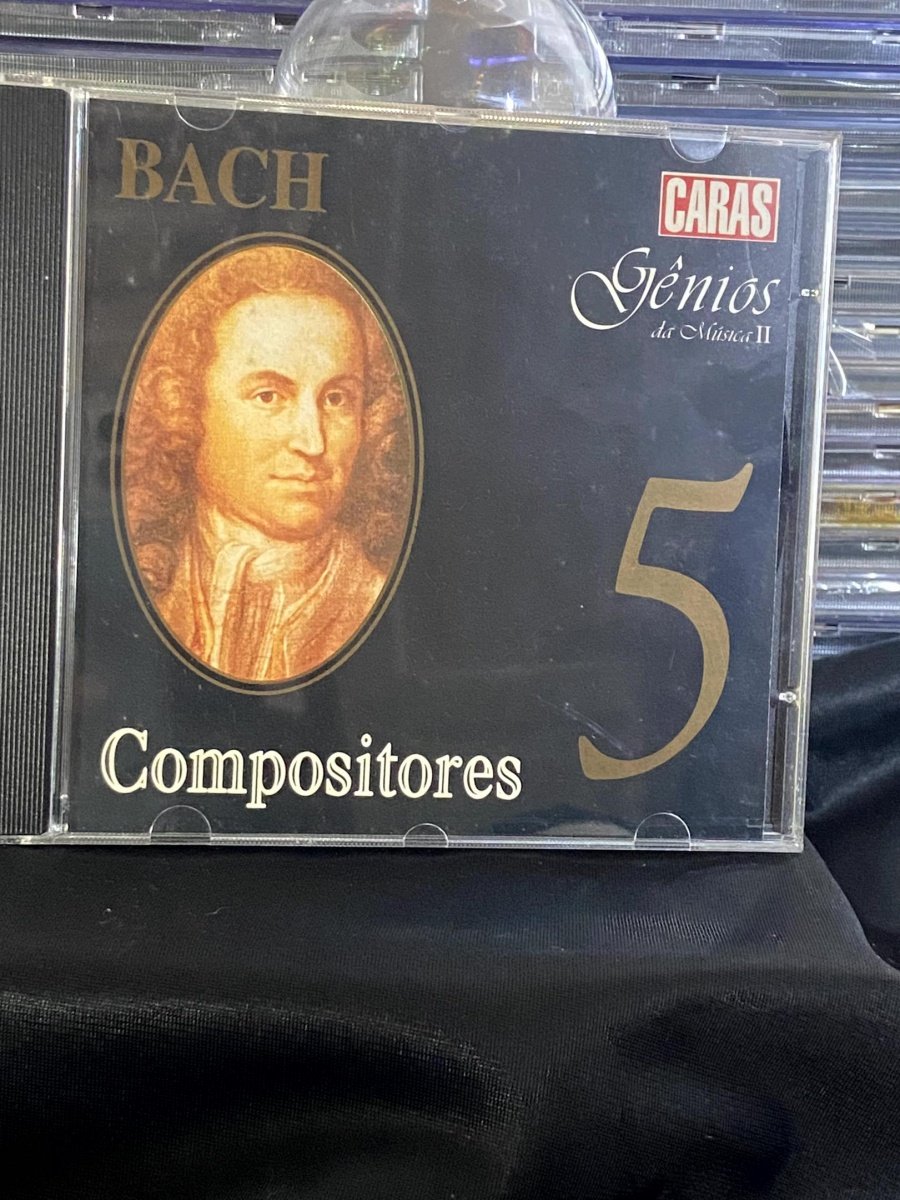 Compositores Bach, Gênios da Música II, vol. 5 - CARAS -
