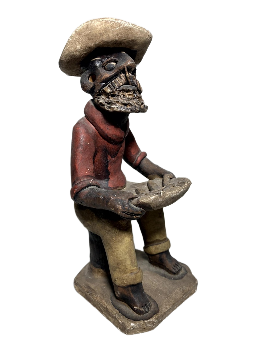 RARA. Escultura "O Garimpeiro